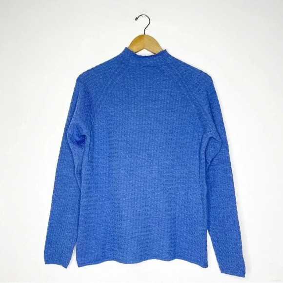 Burberry Wool Mock Neck Cable Sweater Size Large - Picture 1 of 6